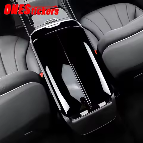 Car Accessories Central Armrest Box Trim Cover For Mercedes Benz EQE EQS Class V295 V297 AMG EQE350 