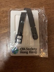 CFA Society Hong Kong Luggage Tag CFA學會行李牌