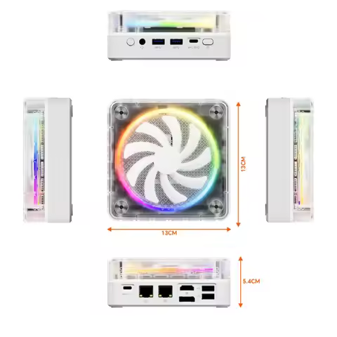 AMD Ryzen9 R9 7940HS ES 6900HX Light MINI PC Windows11 8Core 16Threads DDR5 4800Mhz WIFI6 BT5.2 Desk