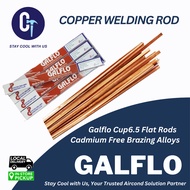 GALFLO Copper Welding Brazing Alloy Rod 0% Aircond Refrigerator Penyaman Udara R22 R134a R410a R32 R134a Gas Tembaga