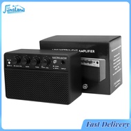 FunsLane Electric Guitar Speaker Indoor Outdoor Sound System Instrument Amplifier Portable Acoustic Amp 10W Acoustic Amplifier