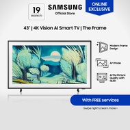 Samsung 43" The Frame LS03FA QLED 4K Vision AI Smart TV (2025) [Online Exclusive]