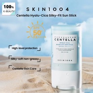 SKIN1004 Madagascar Centella Hyalu-Cica Silky-Fit Sun Stick SPF50+ PA++++ Lightweight Sunscreen Sun 