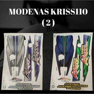 Modenas ( 2 ) Kriss110 Kriss1 Kriss2 Body Sticker Motor / Sticker Body / Stripe