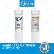 MIDEA Water Filter Cartridge Replacement Filter Set 2 in 1 for Midea Water Purifier (JL1645T / JL174