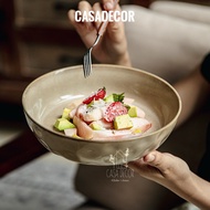 Deep plate, ceramic salad plate, main Piece plate, variable enamel ceramic plate, dinner plate, enam