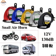 Car Snail Horn 130db 510hz BM Horn 12V Car Motorcycle Van Truck Hon Bunyi Kuat Hon Kereta Aksesori
