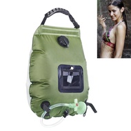 [MJG Store] Exclusive20L Outdoor Camping Shower Water Bag Camping Mountaineering Solar Shower Bag Po
