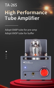 XDUOO TA-26s 6N5P 6N8P AMP High Performance Tube Line Out Pre-amp Gold-Plated RCA Headphone Amplifie