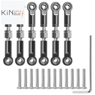 6Pcs Adjustable Metal Linkage Pull Rod Front /Rear Servo Link for  A949 A959 A969 A979 K929 RC Car U