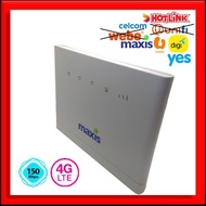 Maxis Huawei B315s-22 3G/4G Wifi Modem Router + 32 User + Phone Slot