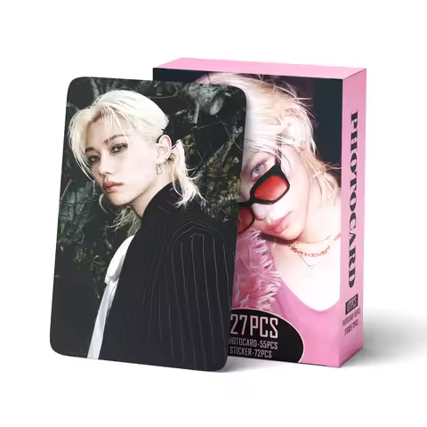 127/Set Kpop Album DO IT lomo cards idol FELIX postcard with sticker DO IT FELIX HD PhotoCards for B