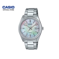 Casio General MTP-1302DS-7AV Silver Stainless Steel Band Men Watch