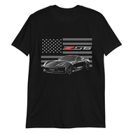 2025 Tops Casual Streetwear 2017 Vette C7 Z06 Seventh Gen Vette Driver Car Club T-Shirt