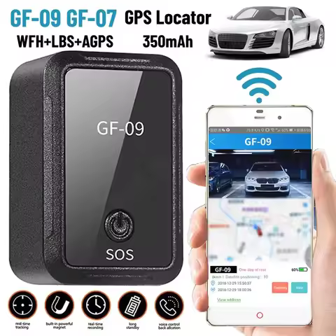 GF09/GF07 Mini GPS Tracker Real-time Tracking Magnetic Tracker Anti-Theft Car Truck Vehicle Locator