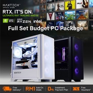 BUDGET GAMING PC / FULL SET / CUSTOM PC / INTEL / RYZEN / NVIDIA RTX GTX