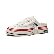 JIFANPAUL | Unique Design Beggar Style Canvas Shoes Men