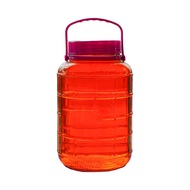 10 liter glass wine bottle with handle (10L)