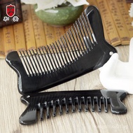 Comb and Beauty Buffalo Horn Scraping Comb Massage Acupoint Portable Multifunctional Buffalo Horn Co