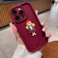 Cute Red Riding Hood Girl Accessories Phone Case for IPhone 11 12 Pro Max X XR XS MAX Apple 7 Plus 8 Plus IPhone 13 Pro Max IPhone 14 Pro Max IPhone 15 Pro Max Soft 7 8