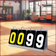 [kokiya] Flip Score Board Score Keeper Digital Scorer 4 digits Score Flipper for Outdoor