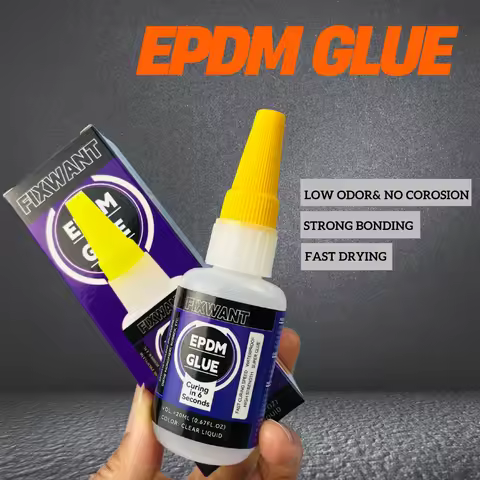 20ML FIXWANT EPDM Rubber Glue Rubber Plastic Leather Metal Bonding Repair DIY Crafts 6 Sec Fast Cure