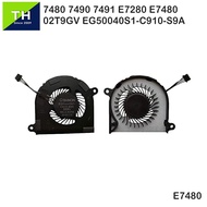 Dell Latitude 7480   7490  7491  E7280  E7480  2T9GV  02T9GV  Laptop Replacement Fan