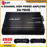 ♫ Original Caliber 4 Channel High Power Amplifier CA-7240 4-Channel Car Power Amp Amplifier 2600Watts Suitable For Car