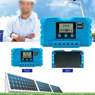 Solar Panel Regulator A A A Blue Charge Controller LCD Display PWM Solar Panel