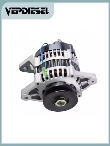 1 PC Alternator For Yanmar 4D84 12V 50A Single Groove Engine Hyundai R60-5 Excavator 19020700 119836