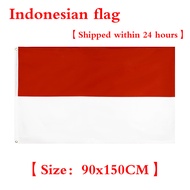 【Really Stock】3x5fts 90x150cm Hesse mc mco monaco ID IDN Indonesia flag of Indonesian