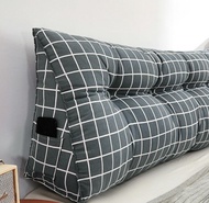 懶人沙發床上背墊全新床頭靠墊大靠背簡約床墊護腰咕𠱸 cushion bed pad big pillow 枕頭 包送貨