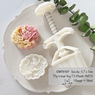 Lotus Flower Fan Mold 75gr CM75230 CM75107 Mooncake Mold Cookies
