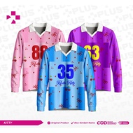 PLUS_ FANTASY HELLO KITTY JERSEY LONG SLEEVE FREE NAME