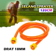 Selang Sprayer Tangki Semprot Sprayer Manual Listrik 120cm Drat 18mm Selang Sprayer Elektric - Selan