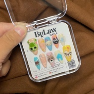 [ByLaw. Nails] Press On Nails Cartoon Mix Cute | Fake Nails 3D Character | Unique False Nails | Cute