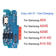 Fast Charging Port Board Replacement For Samsung Galaxy A04 A04S A04E A14 4G 5G