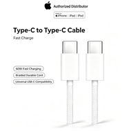Apple 60W USB-C Charge Cable iPhone Type C Charger Fast Charging Type C Cable