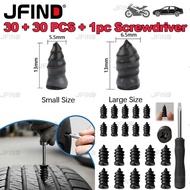 60PCS Motorcycle Vacuum Tyre Repair Nail Kit Car Tubeless Tire Repair Tool Kit Paku Car Electric Car