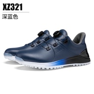 PGM Mens Waterproof Golf Sneaker Chống trượt Knot Tie-up Golf Shoes Nhanh ren-up Thể dục thể thao Go