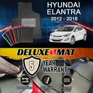 Deluxe Mat HYUNDAI Elantra 2012 2013 2014 2015 2016 2017 2018 Car Carpet Car Mat Car Floor Mat Karpe