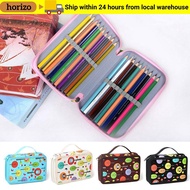 HORIZO Pencil  Portable Large Capacity 32 holes Pen Bag