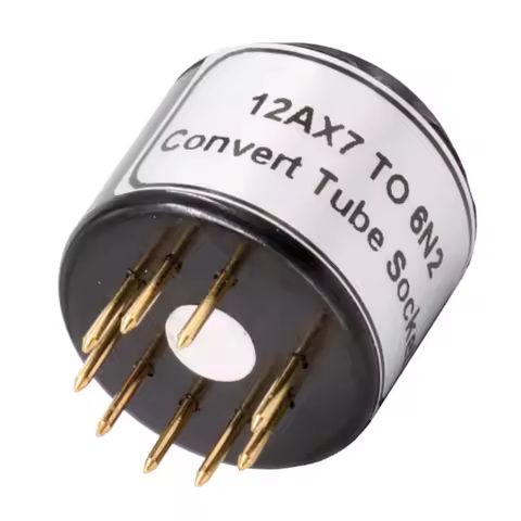 1PC Tube Socket Adapter ECC83 12AX7 To 6N2 6N1 6N6 Converter Vintage Audio DIY-ABIU