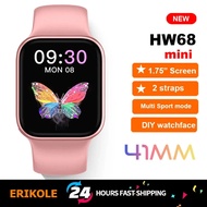 New 41MM IWO Series 8 Smart Watch HW68 Mini Wireless Charging IP67 Bluetooth Call Health Monitoring SmartWatch For Women
