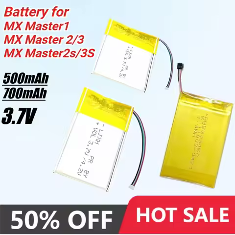 Replacement Mouse Battery for Logitech MX Master1 MX Master 2 MX Master 3 Master2s Master 3S High Ca