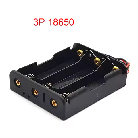 18650 Power Bank Cases 3 18650 Battery Holder Storage Box Case 18650 Parallel Battery Box 3.7V DIY