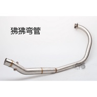 Promotion Motorcycle Modified Exhaust Pipe Baboon Front Elbow Baboon Exhaust