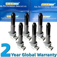 Ignition Coil Plug Pack for Porsche 911 Carrera Cayman Boxster 2.7L 2.9L 3.4L 3.8L H6 991 987 997 OE
