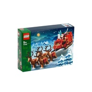 40499 Santa Claus Reindeer Sleigh Block Toy