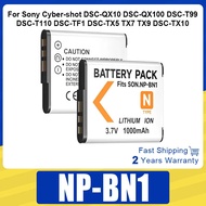 NP-BN1 Battery for Sony Cyber-shot DSC-QX10 DSC-QX100 DSC-T99 DSC-T110 DSC-TF1 DSC-TX5 TX7 TX9 DSC-T